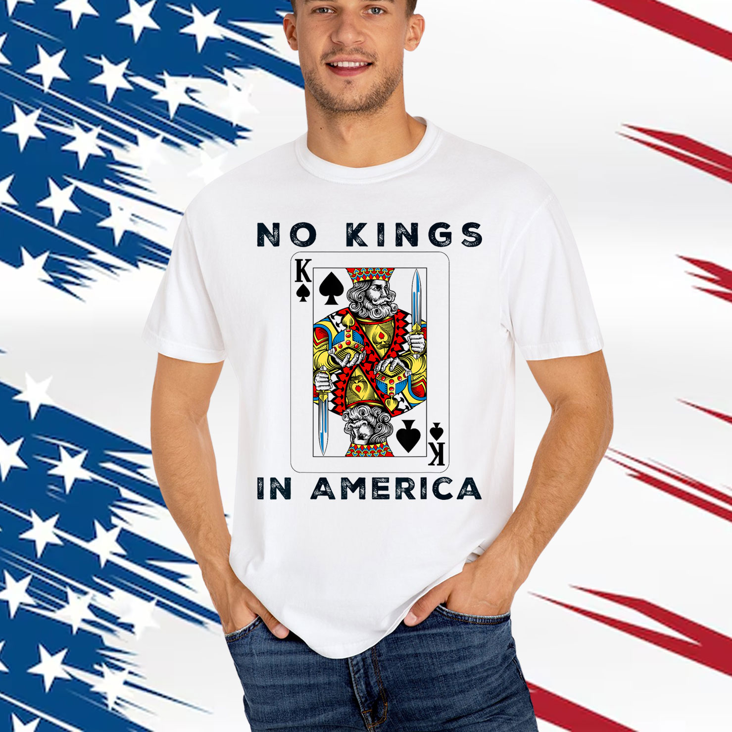 No Kings In America We The People T-Shirt