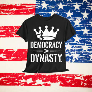 No Kings Just In America Protest Rebellion Liberty Graphic T-Shirt
