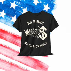 No Kings No Billionaires Anti Oligarchy T-Shirt