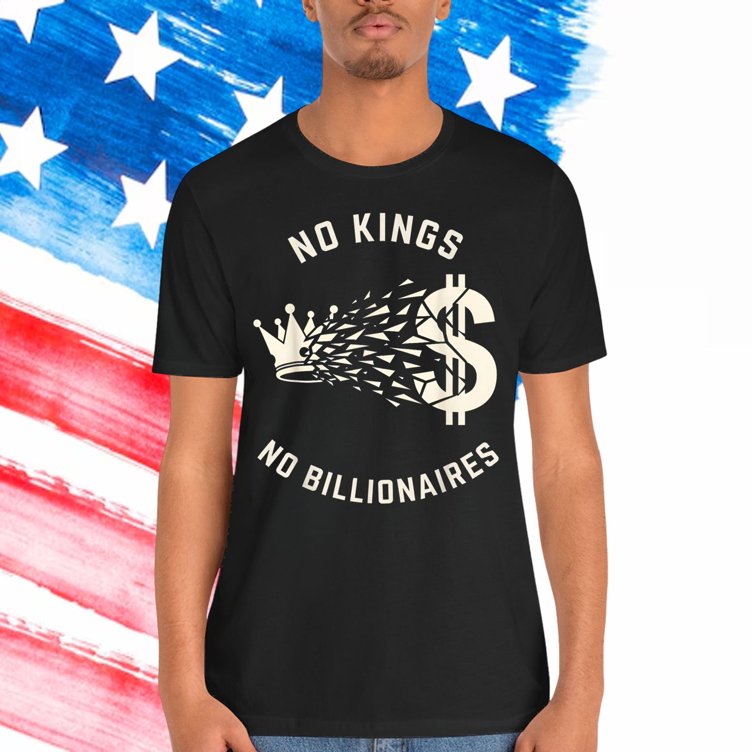 No Kings No Billionaires Anti Oligarchy T-Shirt