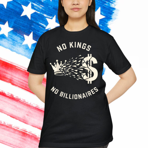 No Kings No Billionaires Anti Oligarchy T-Shirt