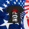 No Kings Nope Protest Sign Vertical T-Shirt