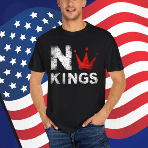 No Kings Protest Democracy Sign T-Shirt
