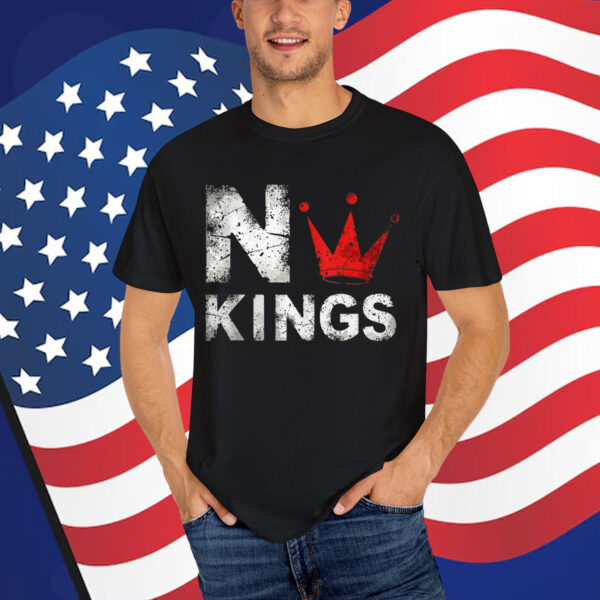 No Kings Protest Democracy Sign T-Shirt