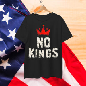 No Kings Protest Democracy Sign Shirt