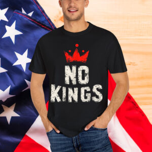 No Kings Protest Democracy Sign Shirt
