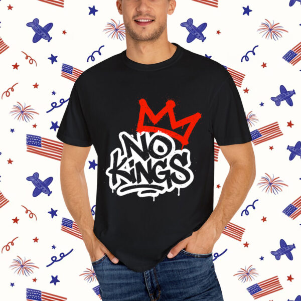 No Kings Protest Sign Premium T-Shirt