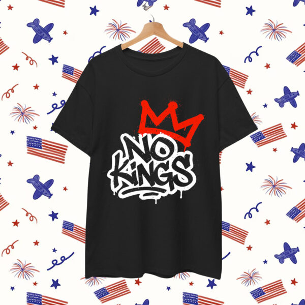 No Kings Protest Sign Premium T-Shirt