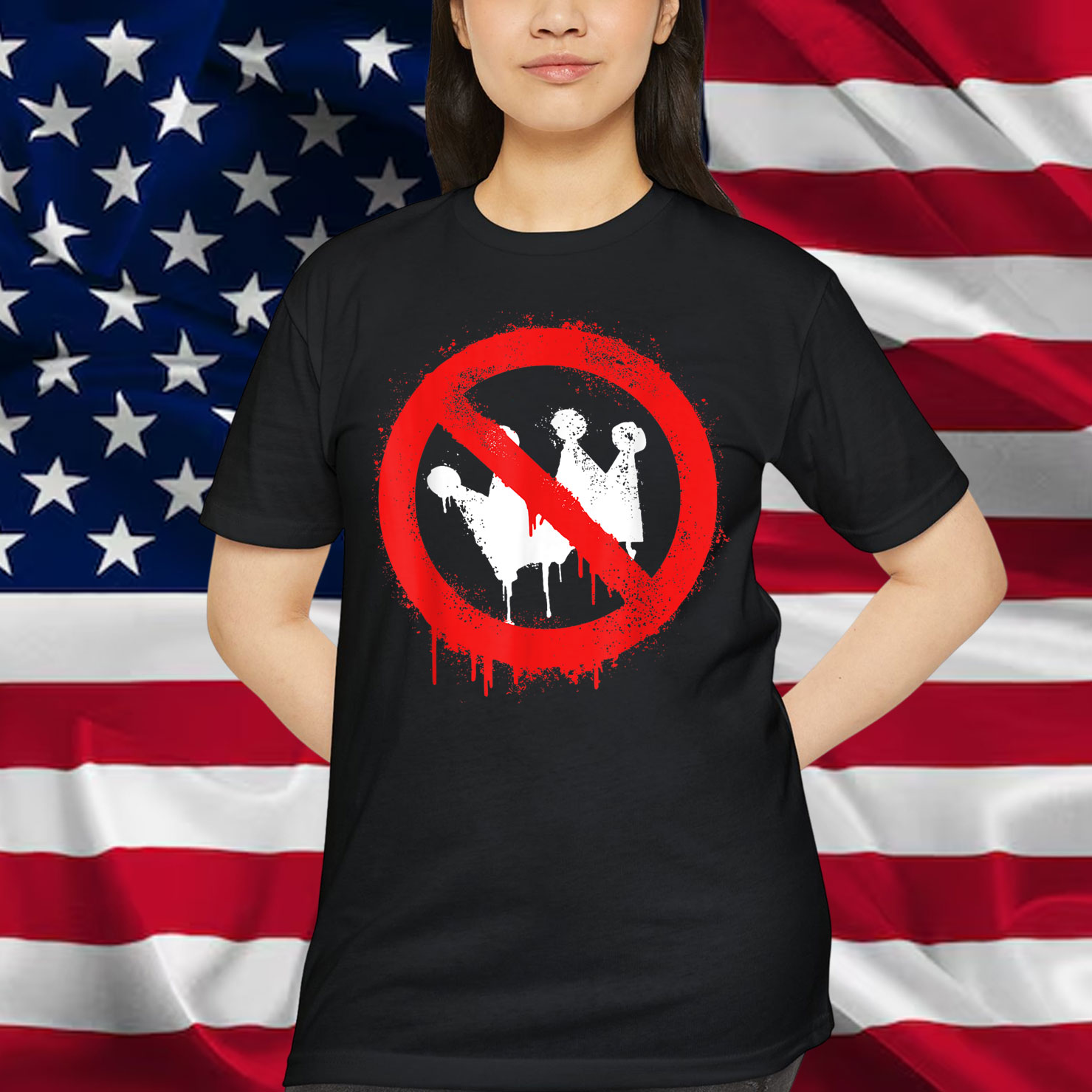 No Kings Protest Stop T-Shirt