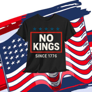 No Kings Since 1776 Simple T-Shirt