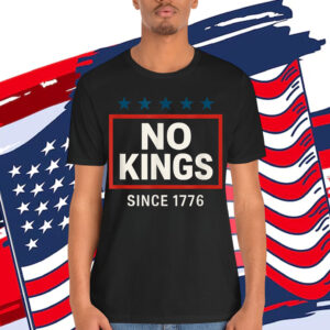 No Kings Since 1776 Simple T-Shirt