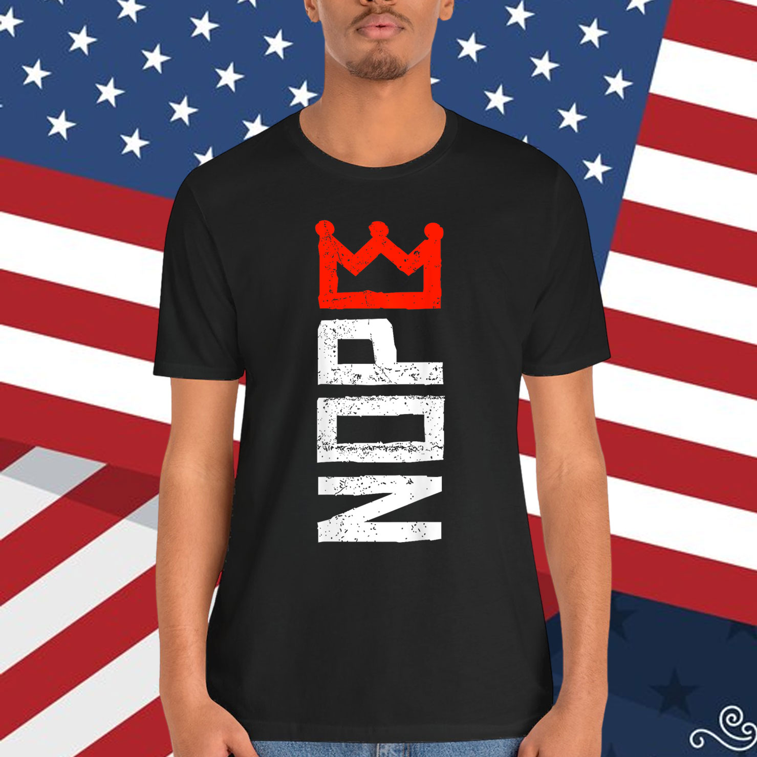 No Kings Two Sided T-Shirt