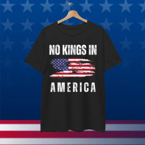 No Kings Vintage Patriotic Freedom Liberty T-Shirt