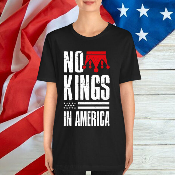 No Kings Vintage Patriotic Freedom Liberty T-Shirt