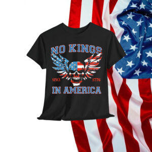 No Kings in America 1776 T-Shirt