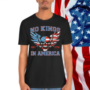 No Kings in America 1776 T-Shirt