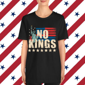 No Kings in America 4th Of July Womens T-Shirt