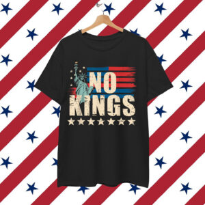 No Kings in America 4th Of July Womens T-Shirt