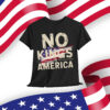 No Kings in America Pro Democracy Resistance T-Shirt