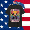 No Kings in America Retro Protest T-Shirt