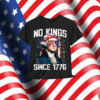No Kings in America Since 1776 Distressed USA T-Shirt