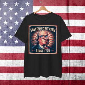 No Kings in America Since 1776 Distressed T-Shirt
