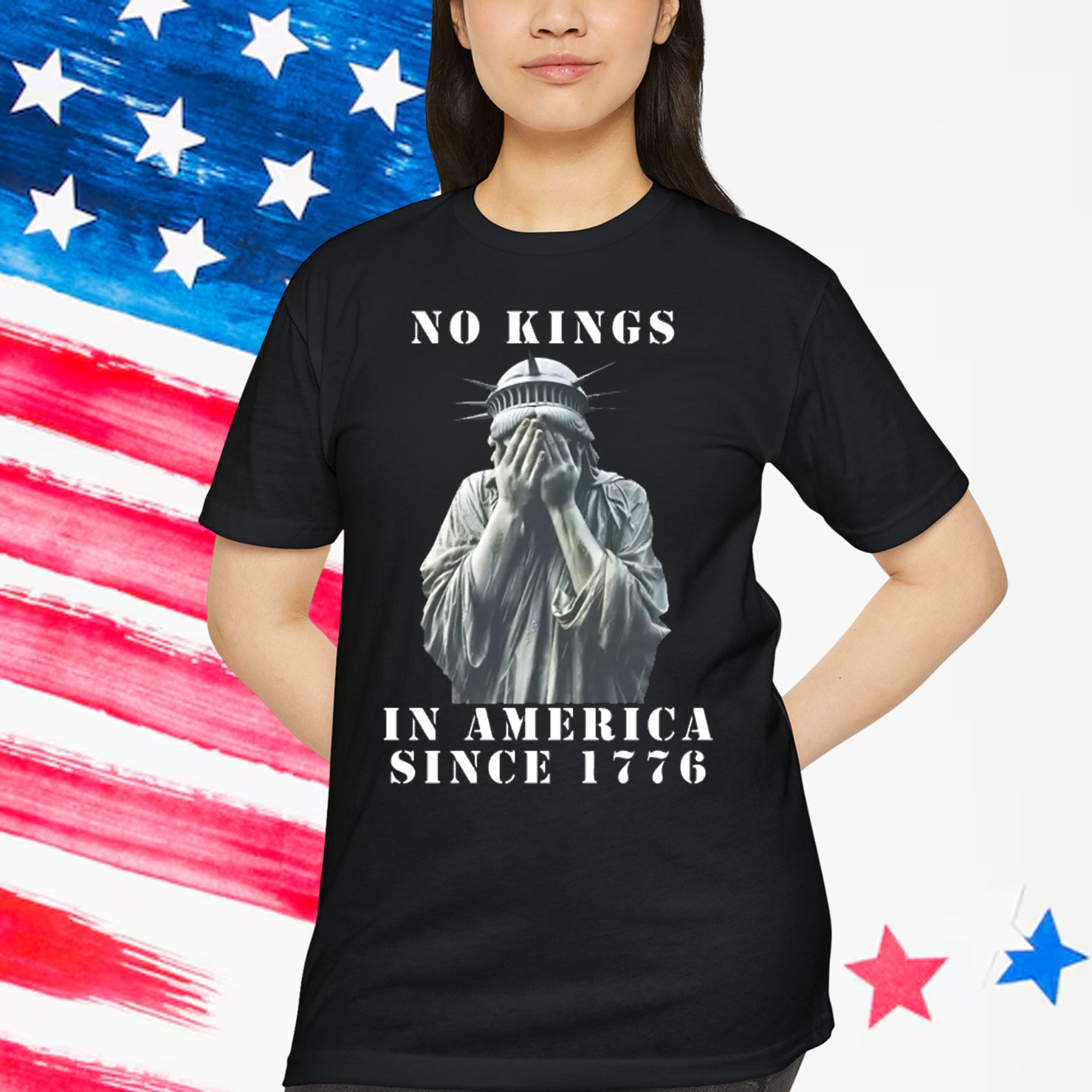 No Kings in America Since 1776 Rejecting T-Shirt