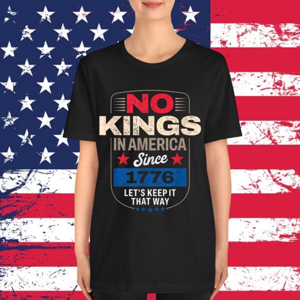 No Kings in America T-Shirt