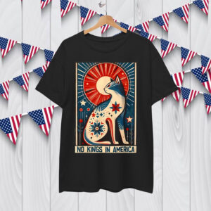 No Kings in America 4th of July 1776 T-Shirt
