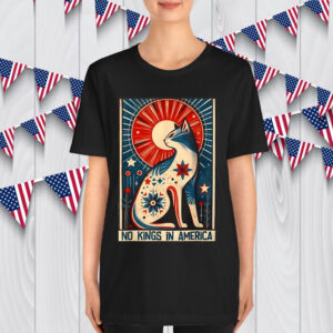 No Kings in America 4th of July 1776 T-Shirt