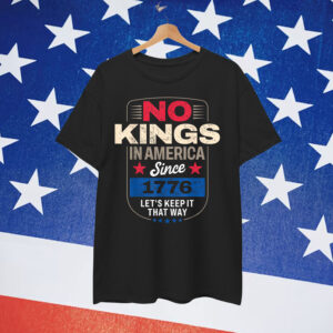 No Kings in America US T-Shirt