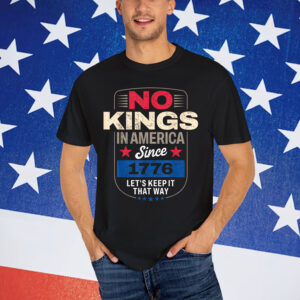 No Kings in America US T-Shirt