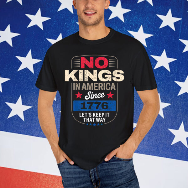 No Kings in America US T-Shirt