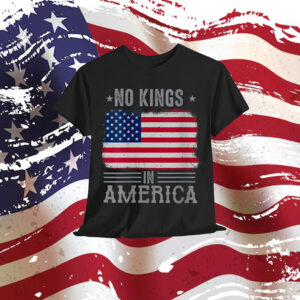 No Kings in America Protest Democracy T-Shirt