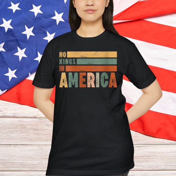 No Kings America Protest Democracy T-Shirt