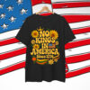 No Kings in America Since 1776 Groovy Floral T-Shirt