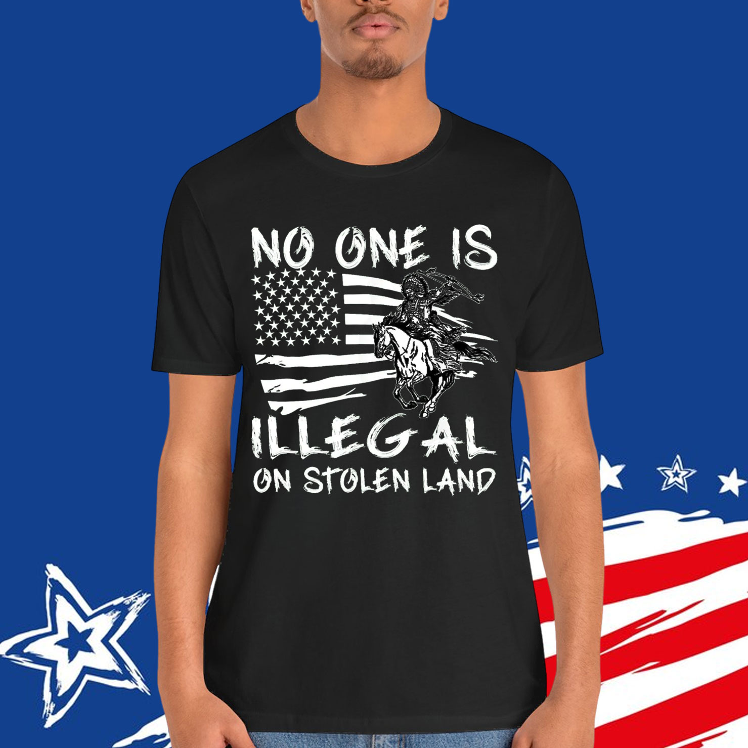 No One Is Illegal on Stolen Land Shirt