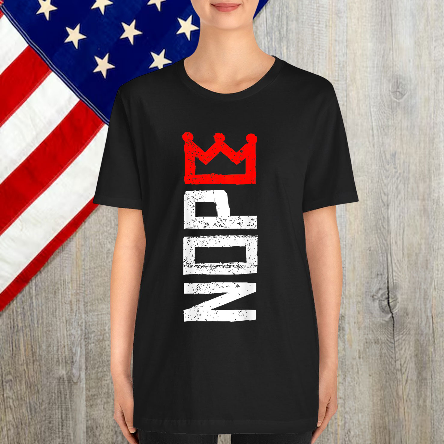 Nope Vintage No Kings In America We The People T-Shirt