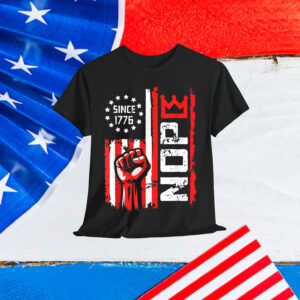 Patriotic Nope Raised Fist American T-Shirt