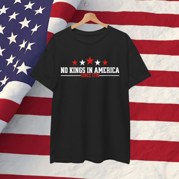 Patriotic Democracy Protest June 14 No Kings In America T-Shirt