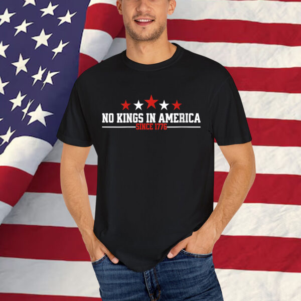 Patriotic Democracy Protest June 14 No Kings In America T-Shirt