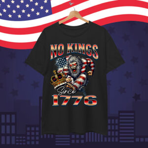 Patriotic Pro-Democracy Protest Funny Bigfoot T-Shirt