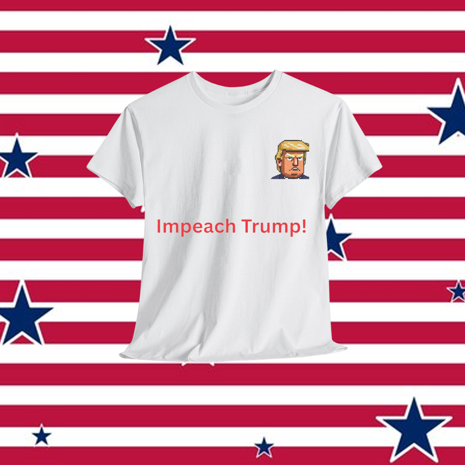Political Statement Impeach Trump Gift T-Shirt