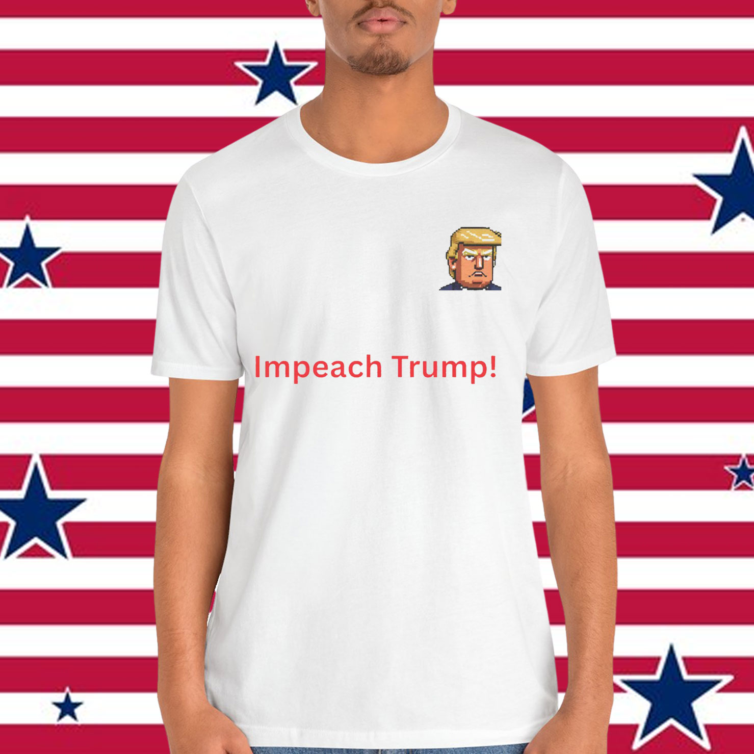 Political Statement Impeach Trump Gift T-Shirt