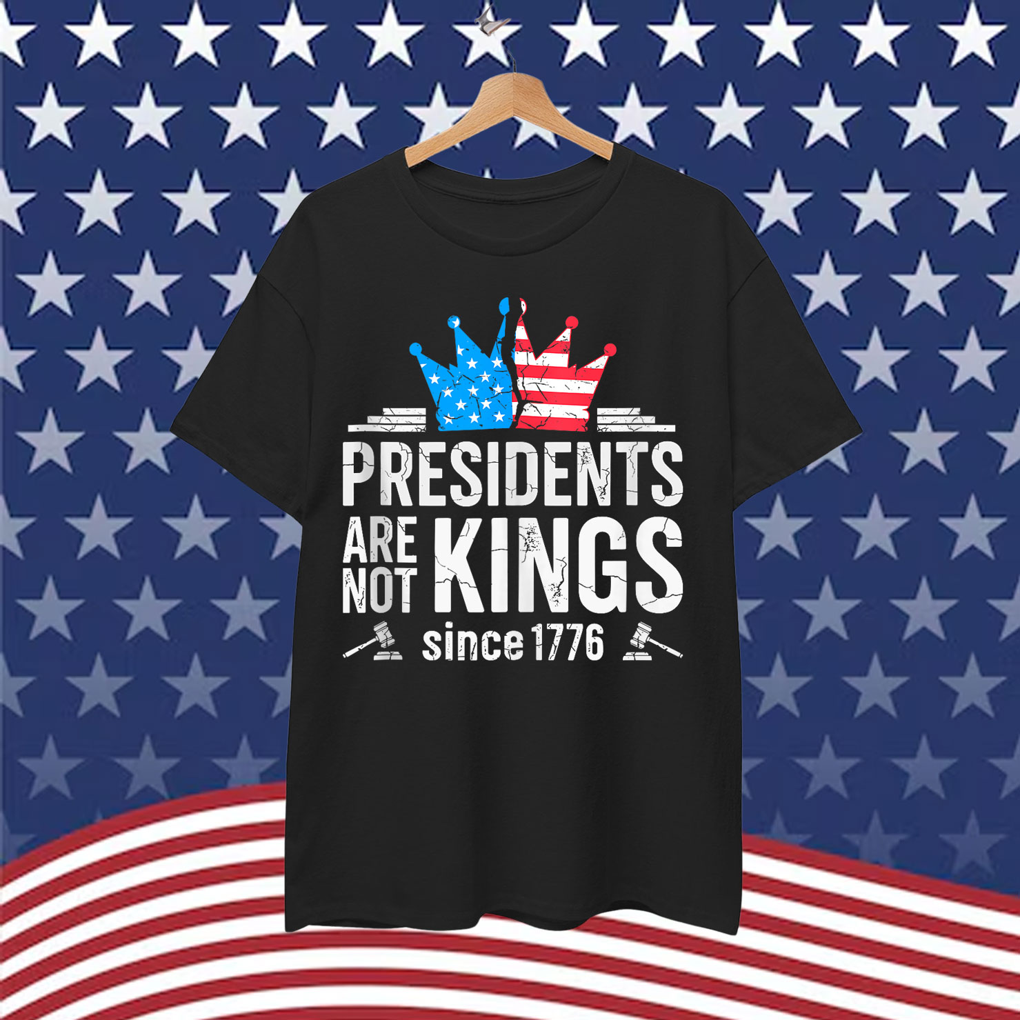 Presidents Are Not Kings Since 1776 No Kings In America Shirt