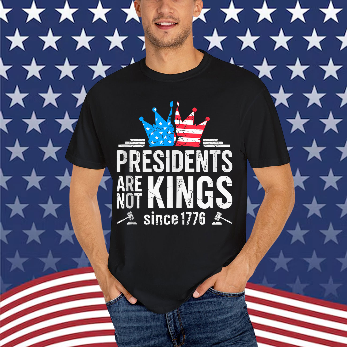 Presidents Are Not Kings Since 1776 No Kings In America Shirt