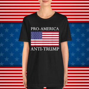 Pro America Anti Trump American USA T-Shirt