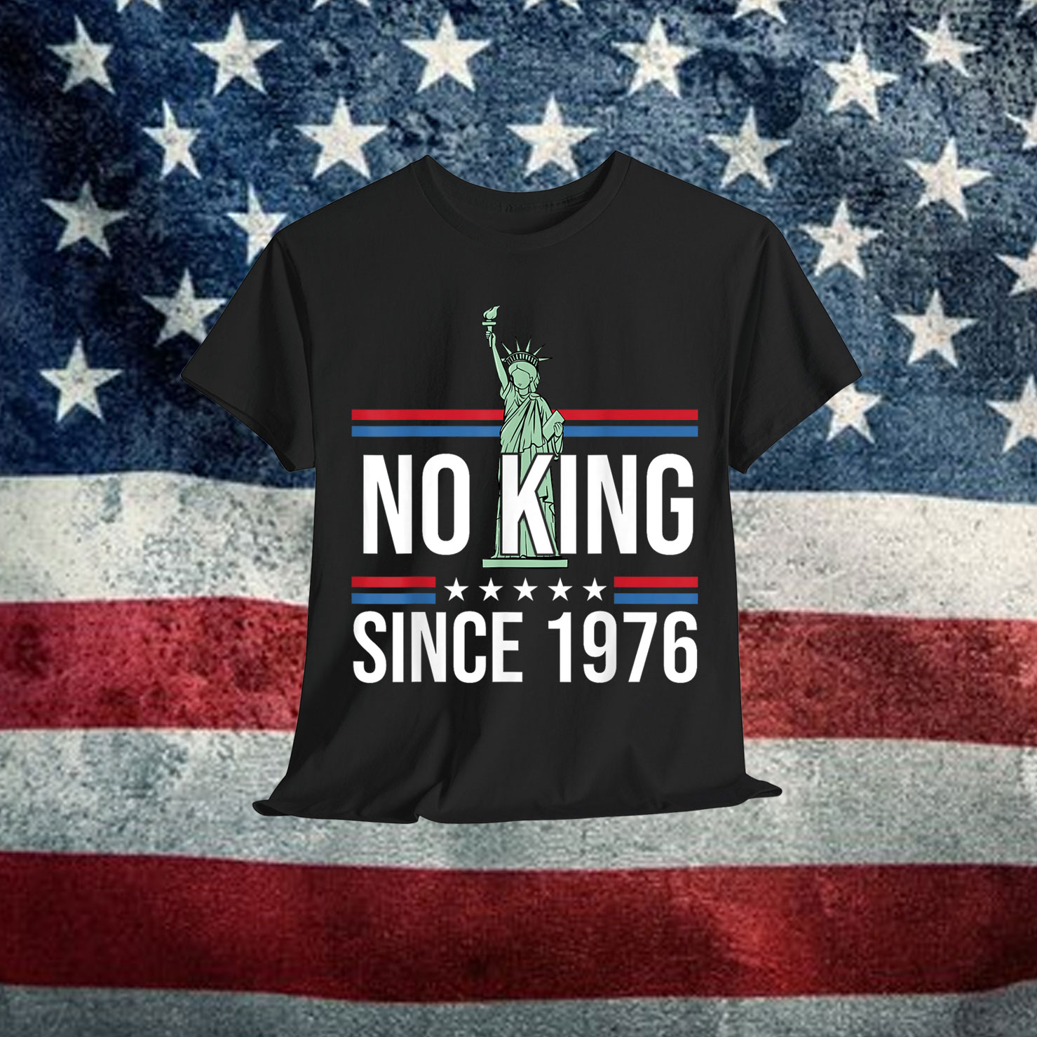 Rejecting No King Since 1776 T-Shirt