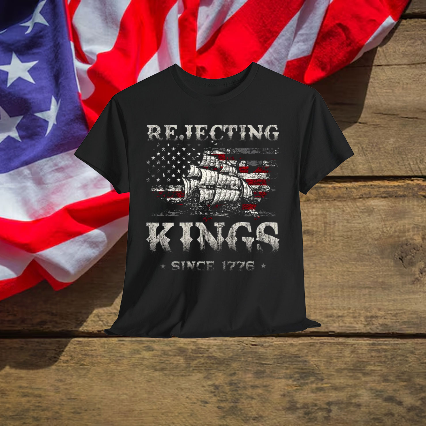 Rejecting Kings Funny Political T-Shirt