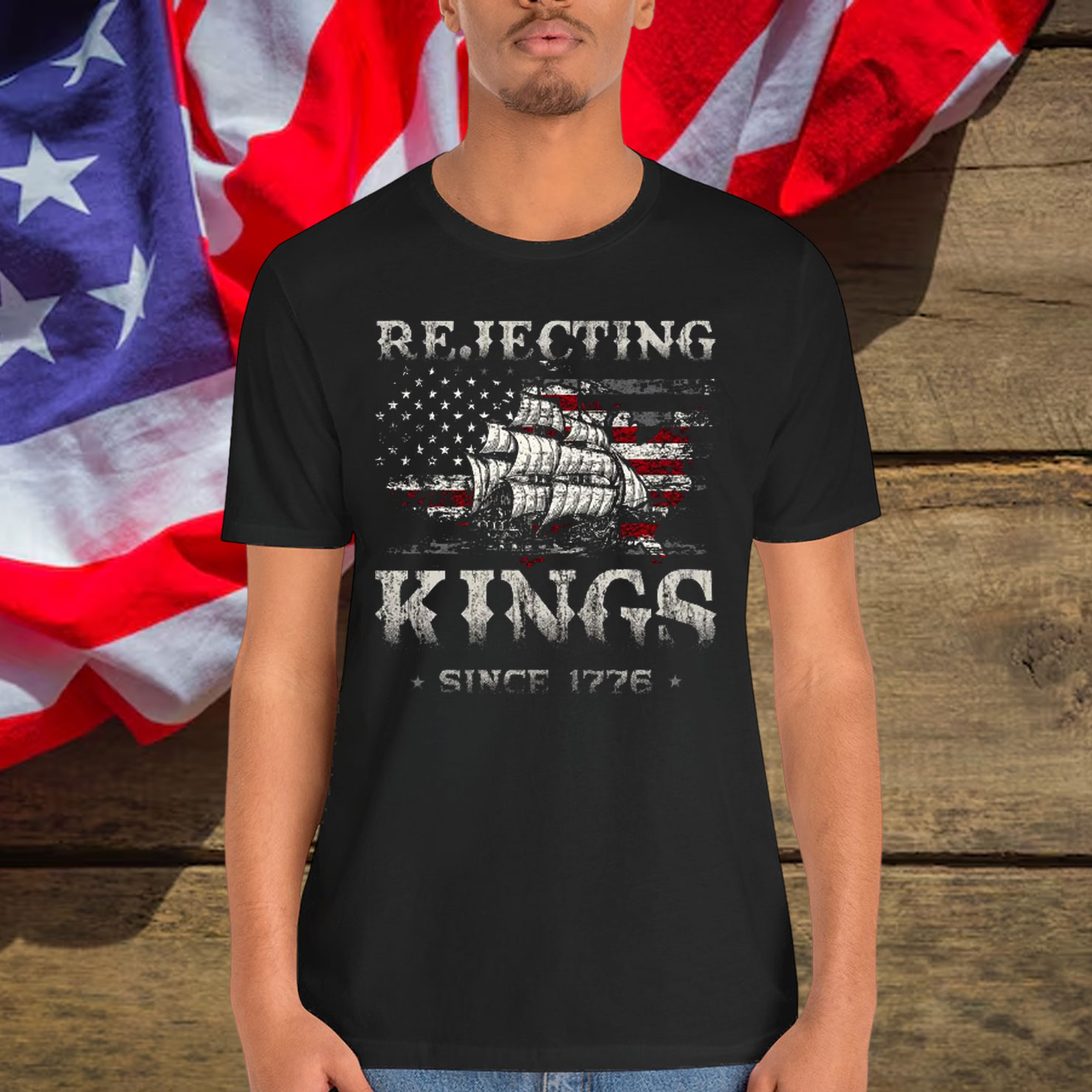 Rejecting Kings Funny Political T-Shirt